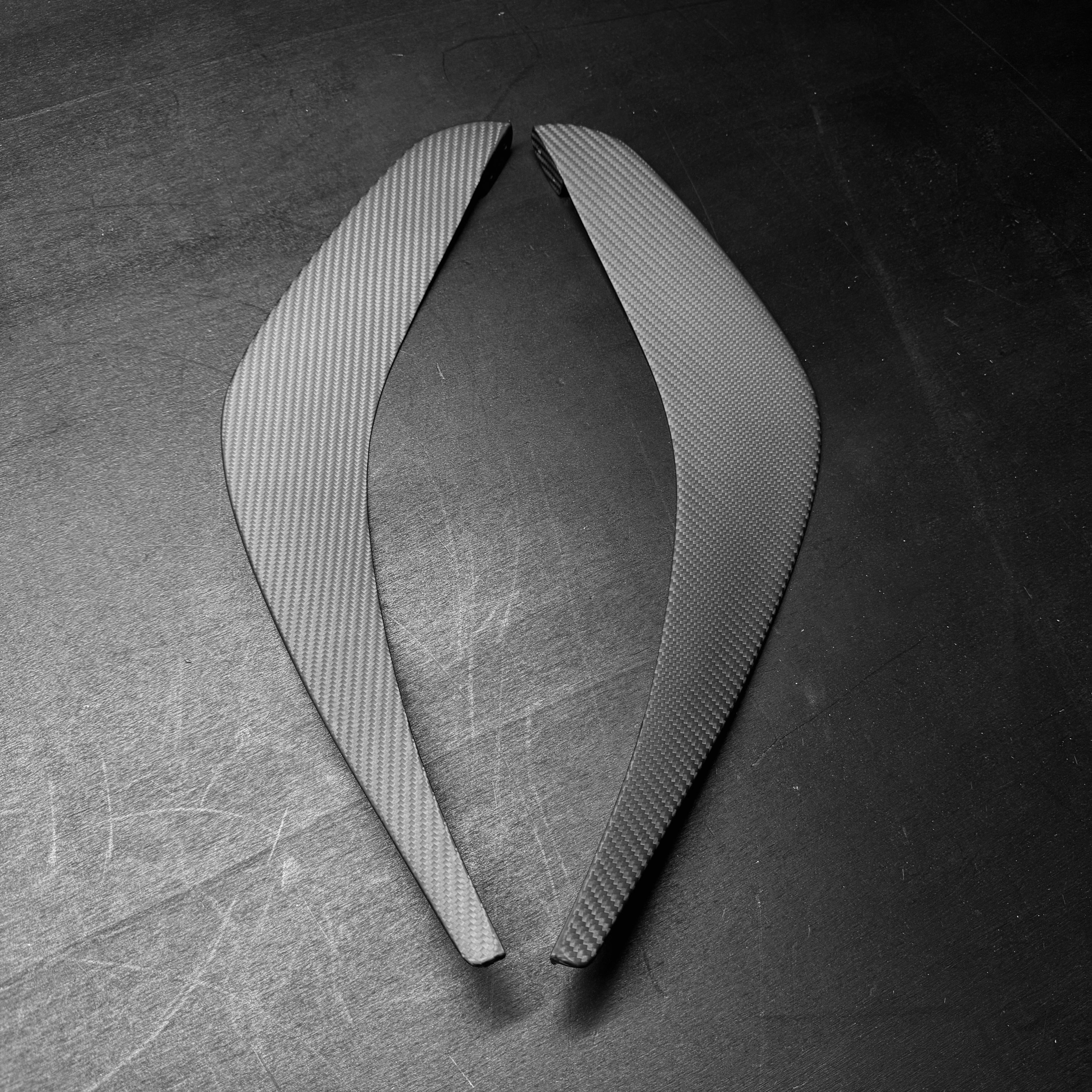 Paragolpes delantero Canard Set in Prepreg Fibra de carbono - Toyota GR Yaris mk2 - RSI c6