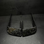 Front Bumper Fins Canards Splitter in Forged Carbon Fiber - VW GOLF 7 R or GTI/GTD - RSI c6