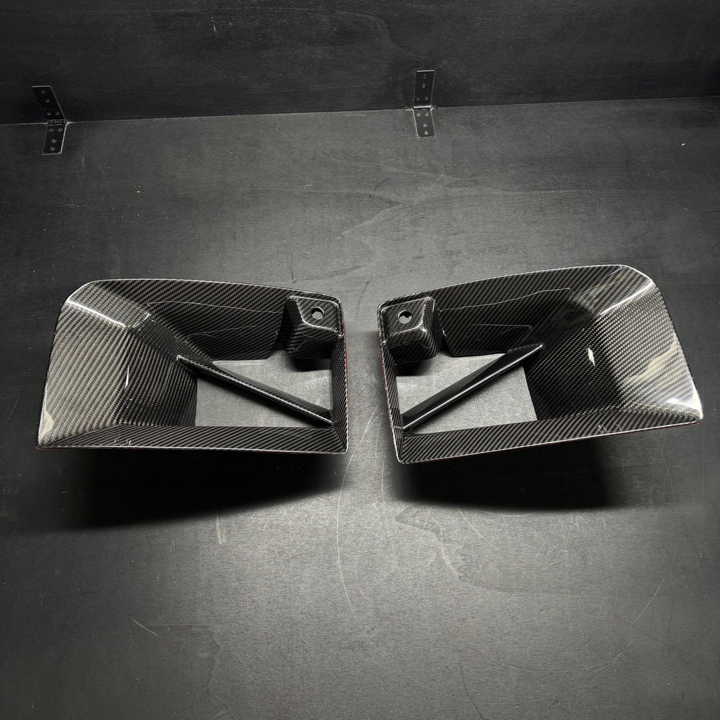 Front Ducts Insert in Fibra de carbono - BMW M2 G87 - RSI c6