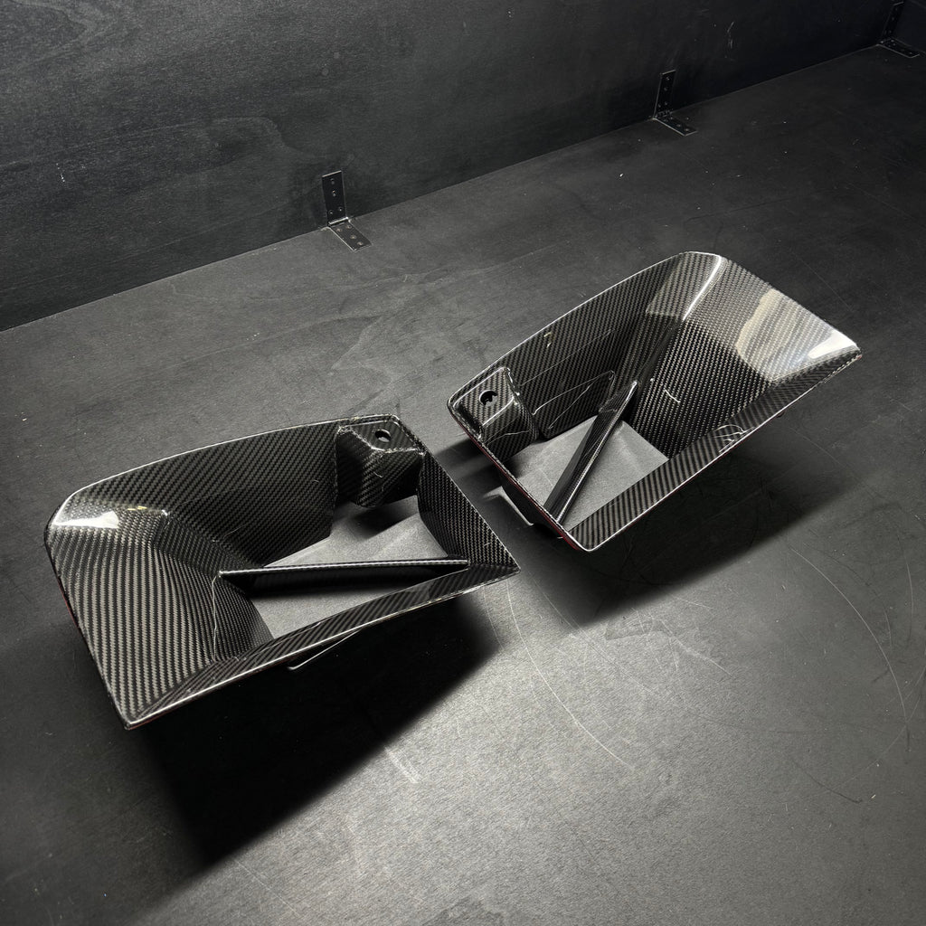 Front Ducts Insert in Carbon Fiber - BMW M2 G87 - RSI c6