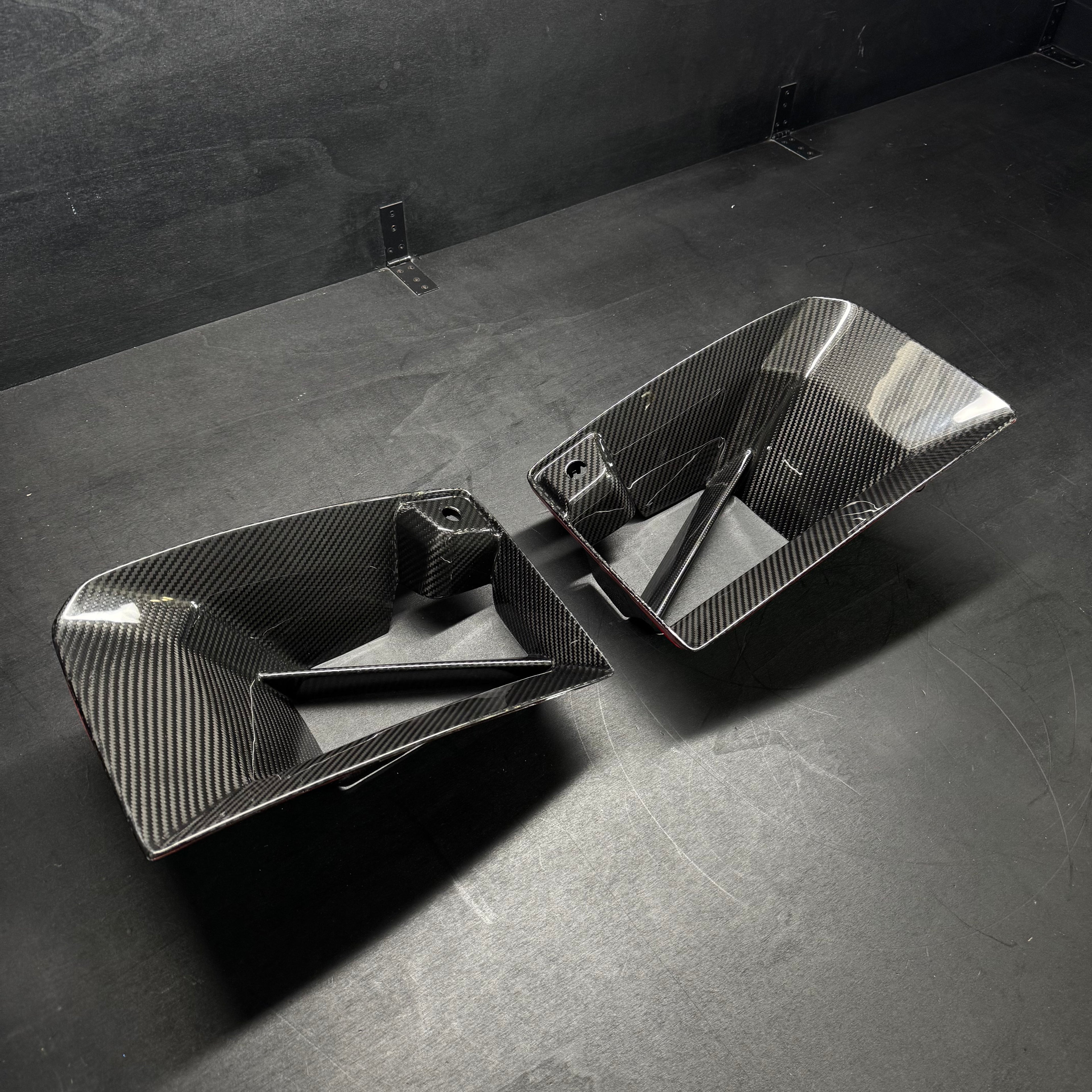 Front Ducts Insert in Carbon Fiber - BMW M2 G87 - RSI c6