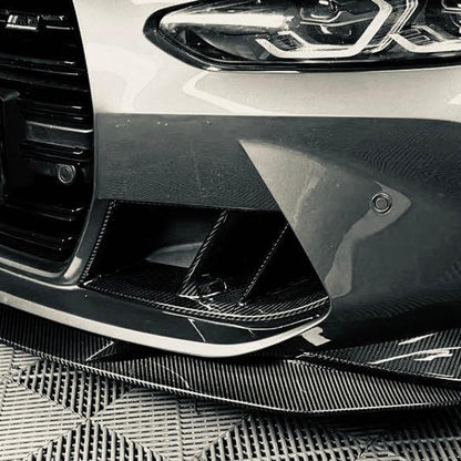 Front Ducts Insert in Carbon Fiber - BMW M3 G80 G81/M4 G82 G83 - RSI c6