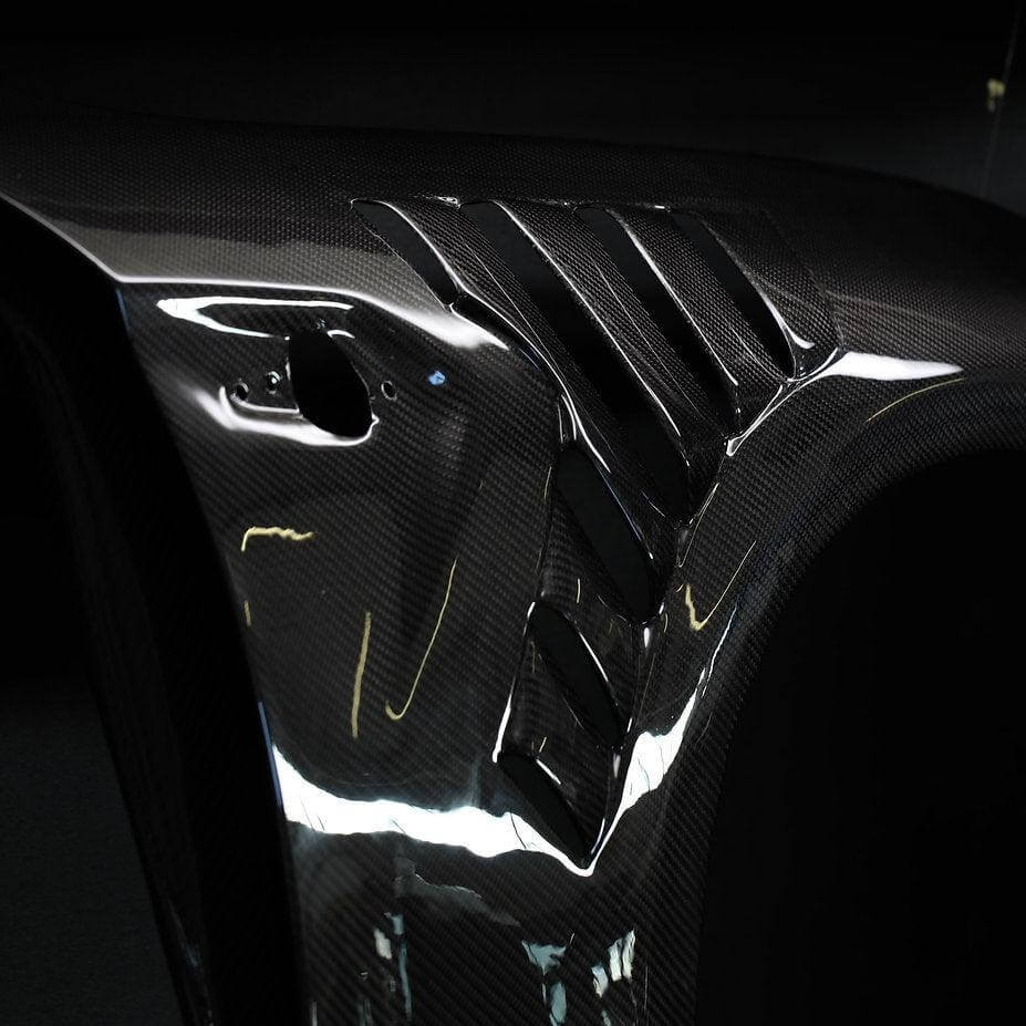 Front Vented Fenders in Carbon Fiber - BMW F87 M2 & M2C - RSI c6