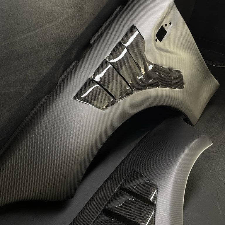 Front Vented Fenders in Carbon Fiber - BMW F87 M2 & M2C - RSI c6