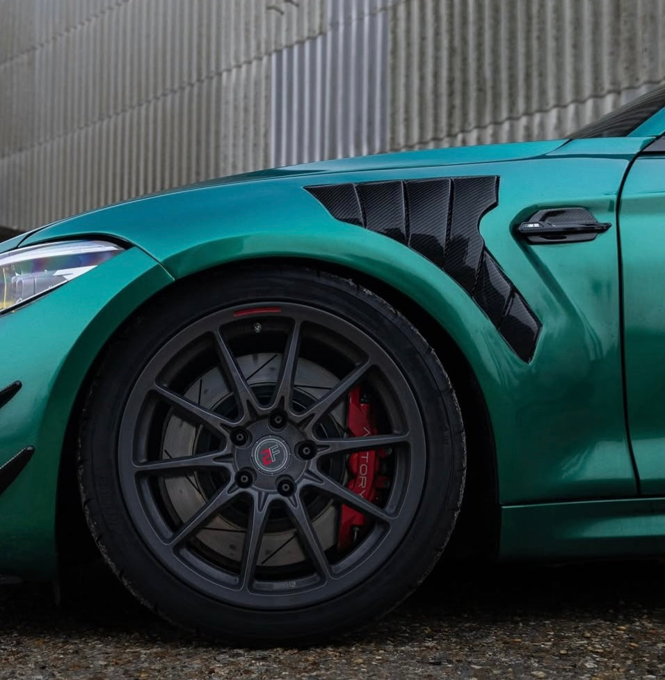 Front Vented Fenders in Carbon Fiber for BMW F87 M2 & M2C by RSI c6
