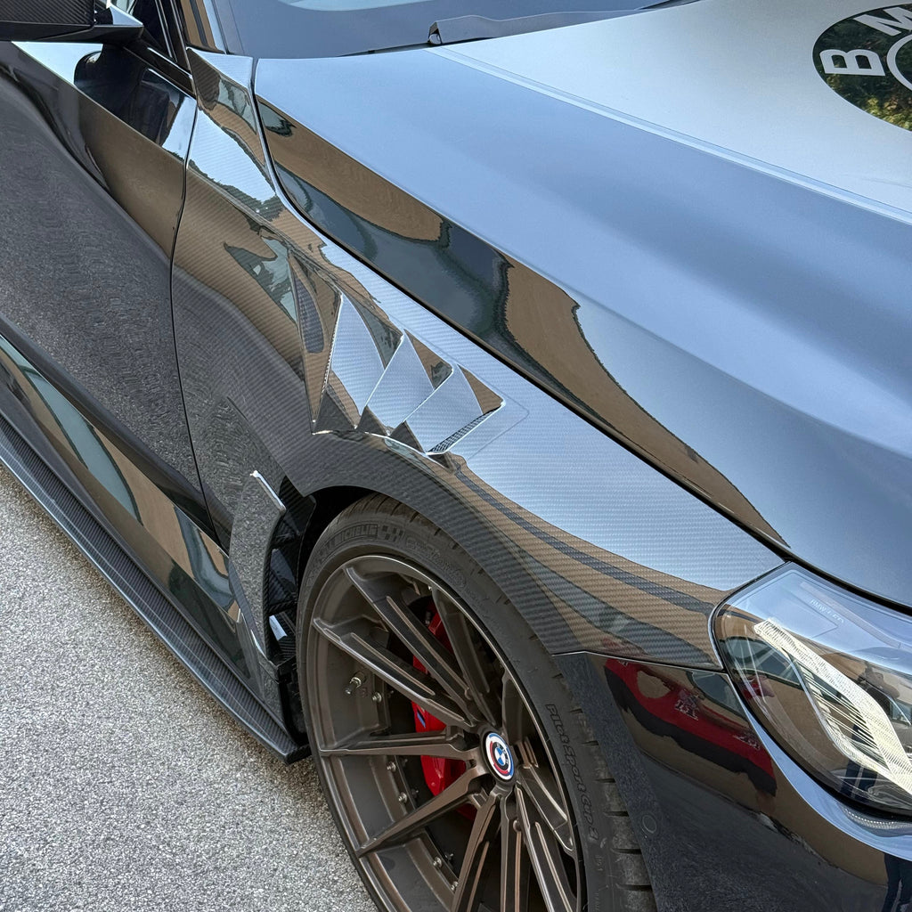 Front Vented Fenders in Carbon Fiber for BMW G87 M2 by RSI c6