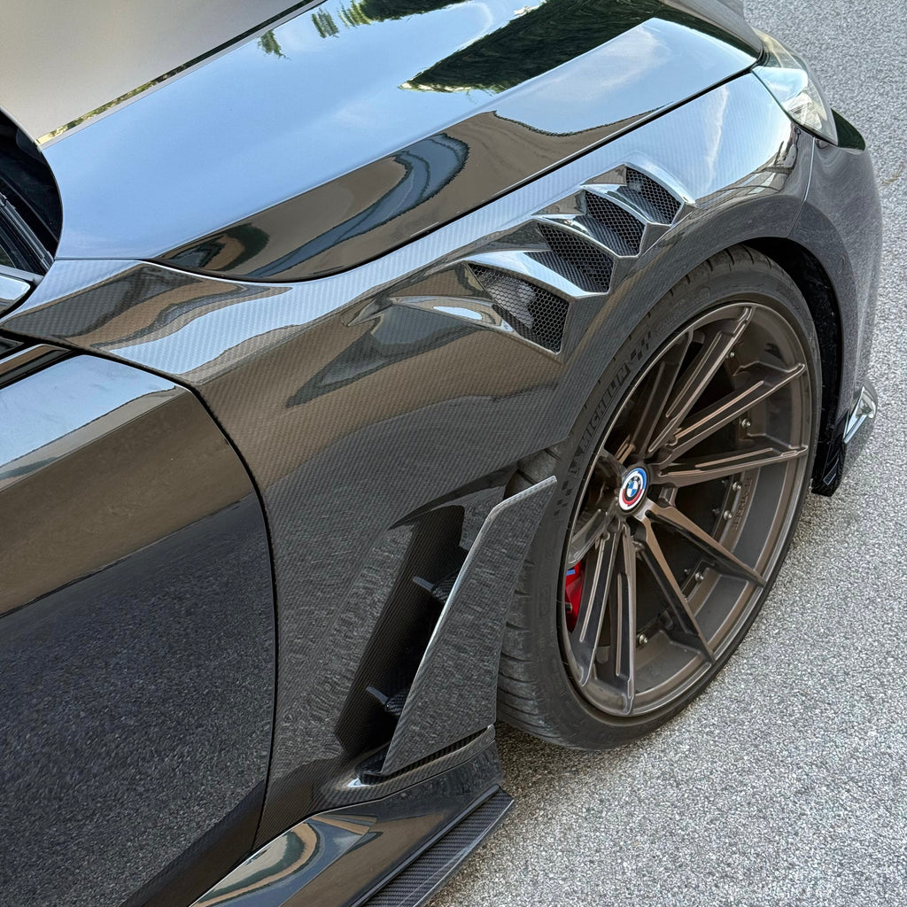 Front Vented Fenders in Carbon Fiber for BMW G87 M2 by RSI c6