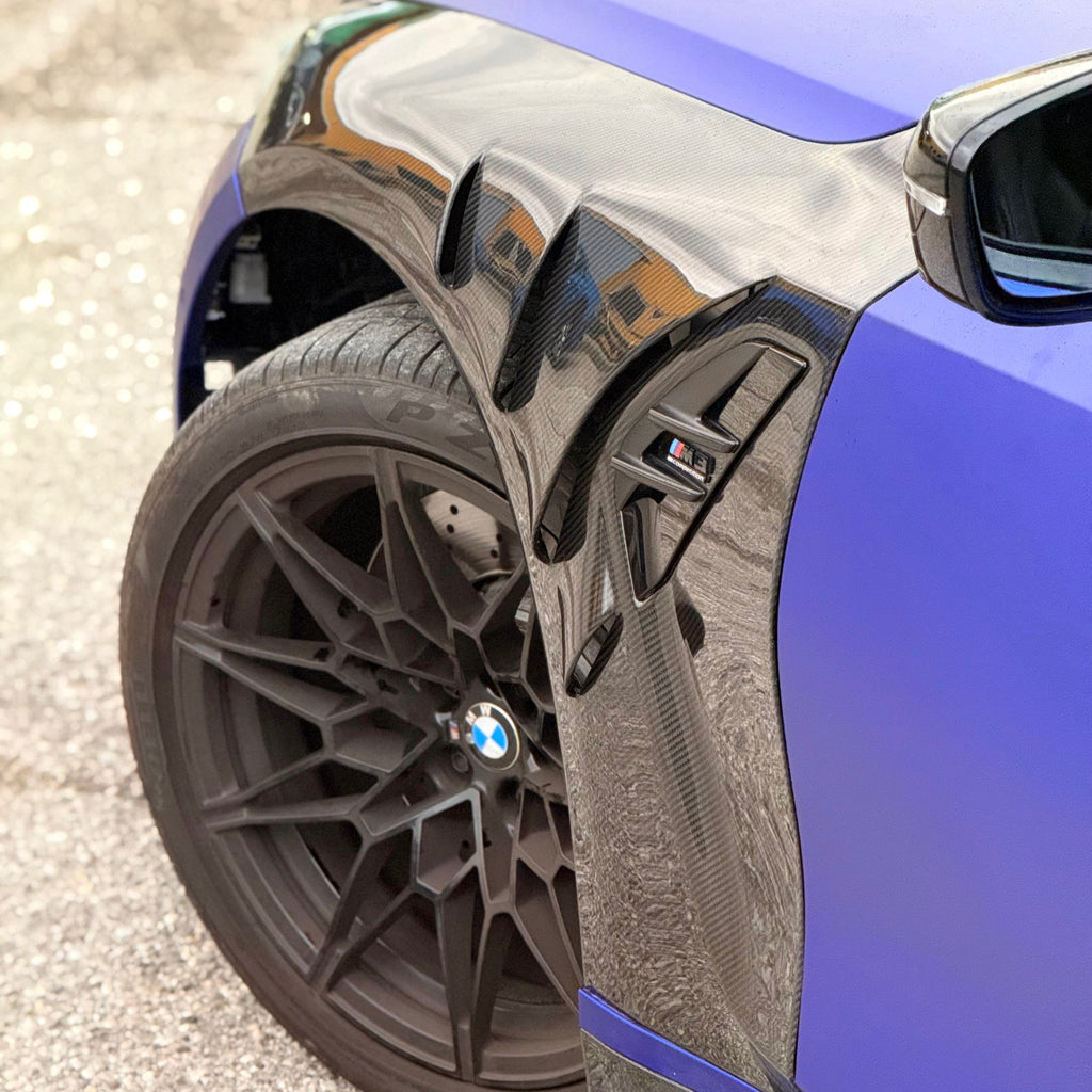 Front Vented Fenders in Carbon Fiber for BMW G8X M3/M4 by RSI c6