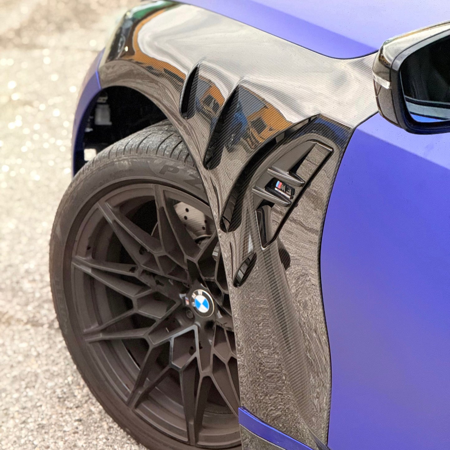 Front Vented Fenders in Carbon Fiber for BMW G8X M3/M4 by RSI c6