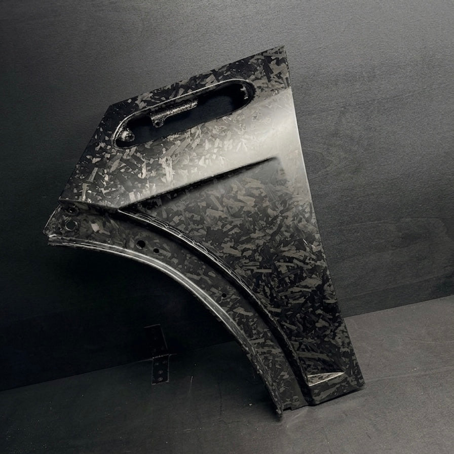 Front Vented Fenders in Forged Carbon Fiber for MINI R50 / R52 / R53 by RSI c6