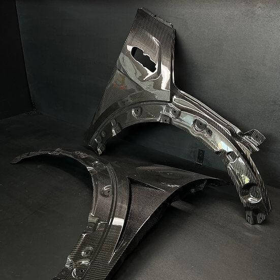 Front Fender Vented in Carbon Fiber - MINI F55 / F56 / F57 / GP3 - RSI c6