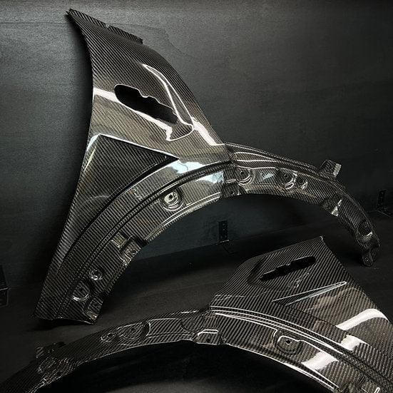 Front Fender Vented in Carbon Fiber - MINI F55 / F56 / F57 / GP3 - RSI c6
