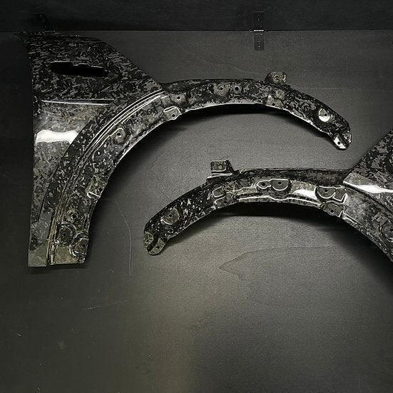 Front Fender Vented in Forged Carbon - MINI F55 / F56 / F57 / GP3 - RSI c6