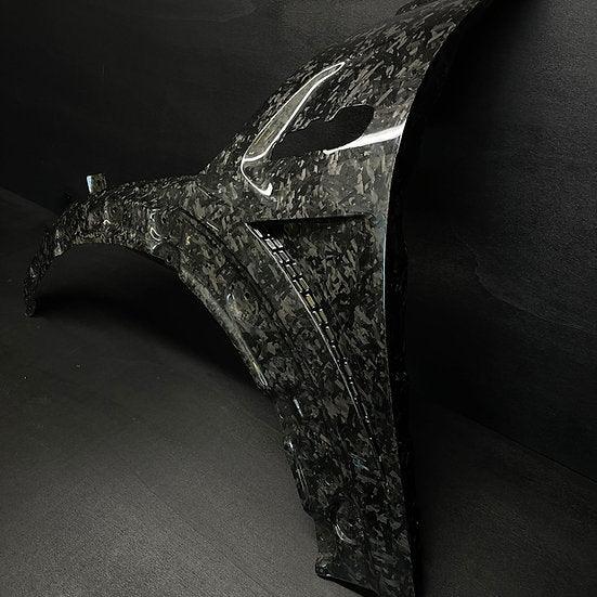 Front Fender Vented in Forged Carbon - MINI F55 / F56 / F57 / GP3 - RSI c6