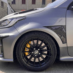 Front Vented Fenders in Gloss Carbon Fiber for Toyota GR Yaris mk1 & mk 2 by RSI c6