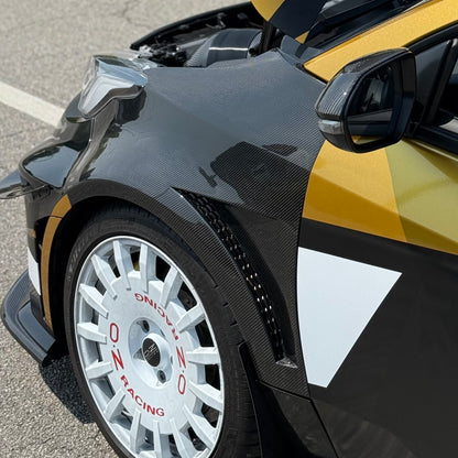 Front Vented Fenders in Gloss Carbon Fiber for Toyota GR Yaris mk1 & mk 2 by RSI c6