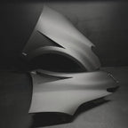 Front Vented Fenders in Matt Carbon Fiber for Toyota GR Yaris mk1 & mk 2 by RSI c6