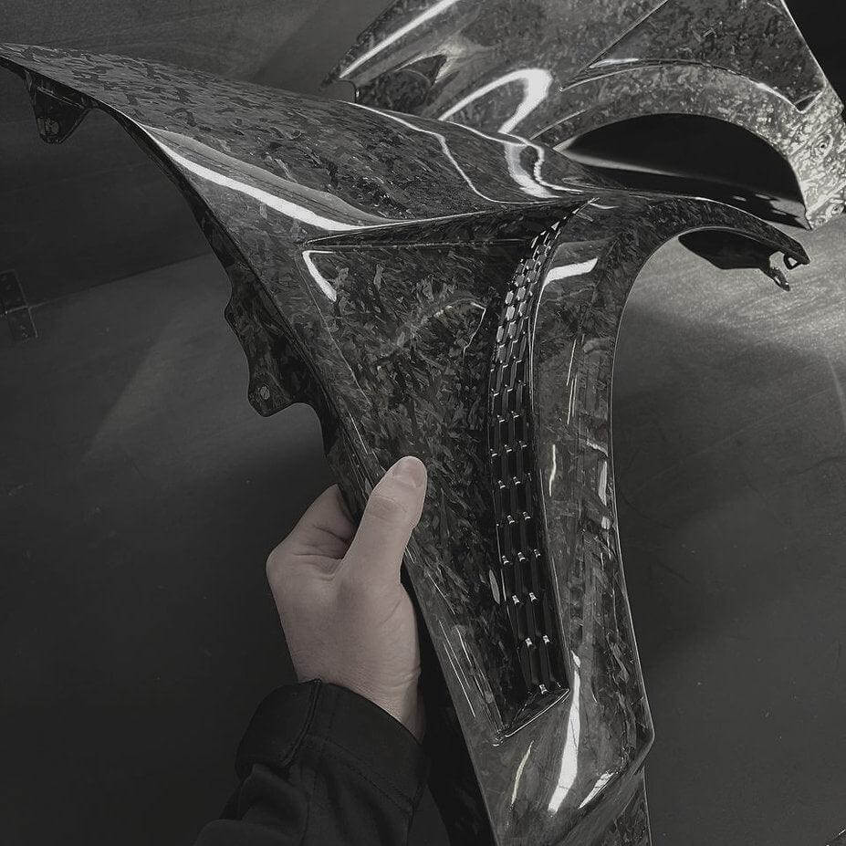 Front Vented Fenders in Forged Carbon Fiber for Toyota GR Yaris mk1 & mk2 by RSI c6