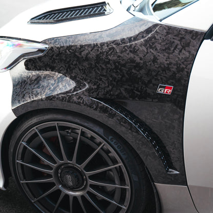 Front Vented Fenders in Forged Carbon Fiber for Toyota GR Yaris mk1 & mk2 by RSI c6