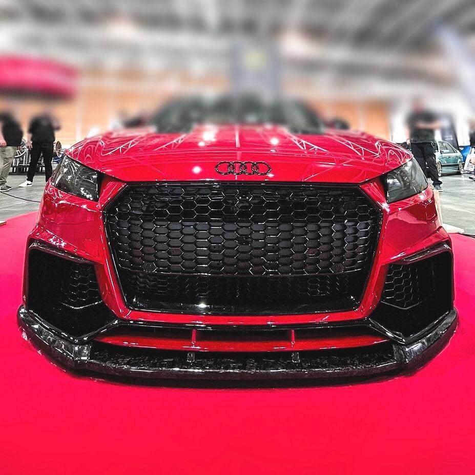 Front Lip in Forged Carbon Fiber - AUDI TT RS 8S Mk3 - RSI c6