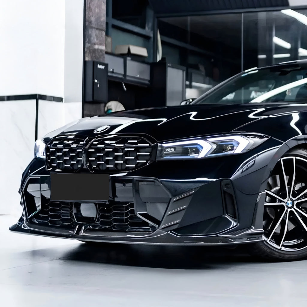 Front Lip in Carbon Fiber for BMW 3 Series G20/G21 LCI by RSI c6