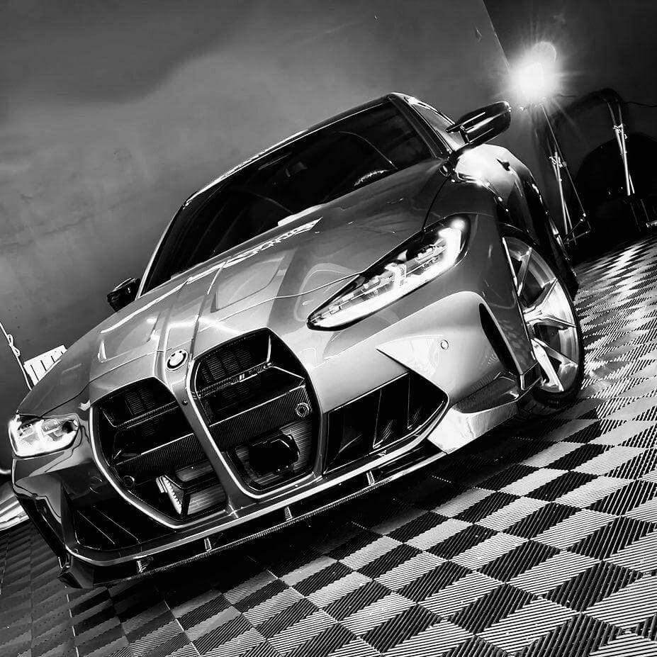 Front Lip in Carbon Fiber - BMW M3 G80 G81/M4 G82 G83 - RSI c6