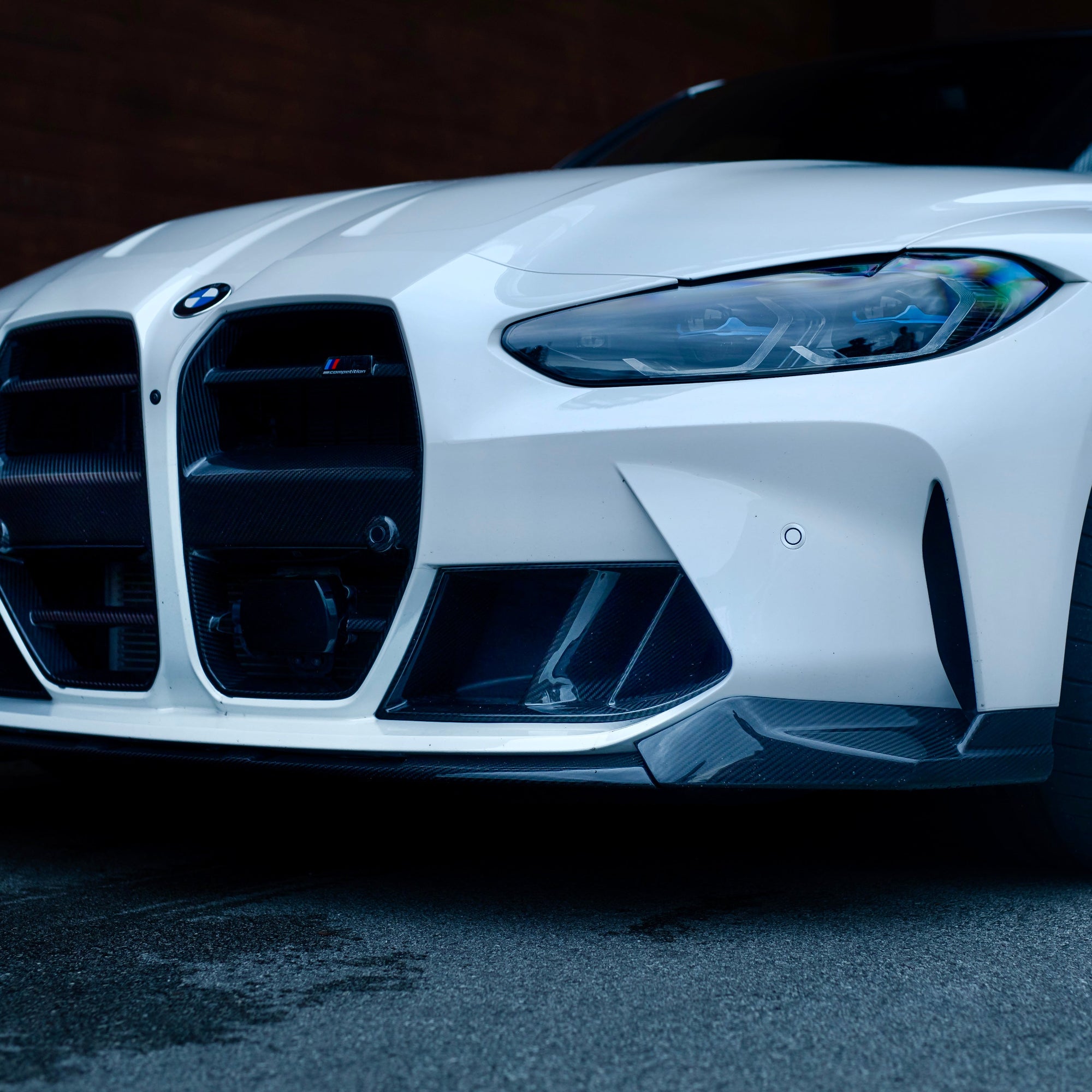 Front Lip in Carbon Fiber for BMW M3 G80 G81/M4 G82 G83 by RSI c6