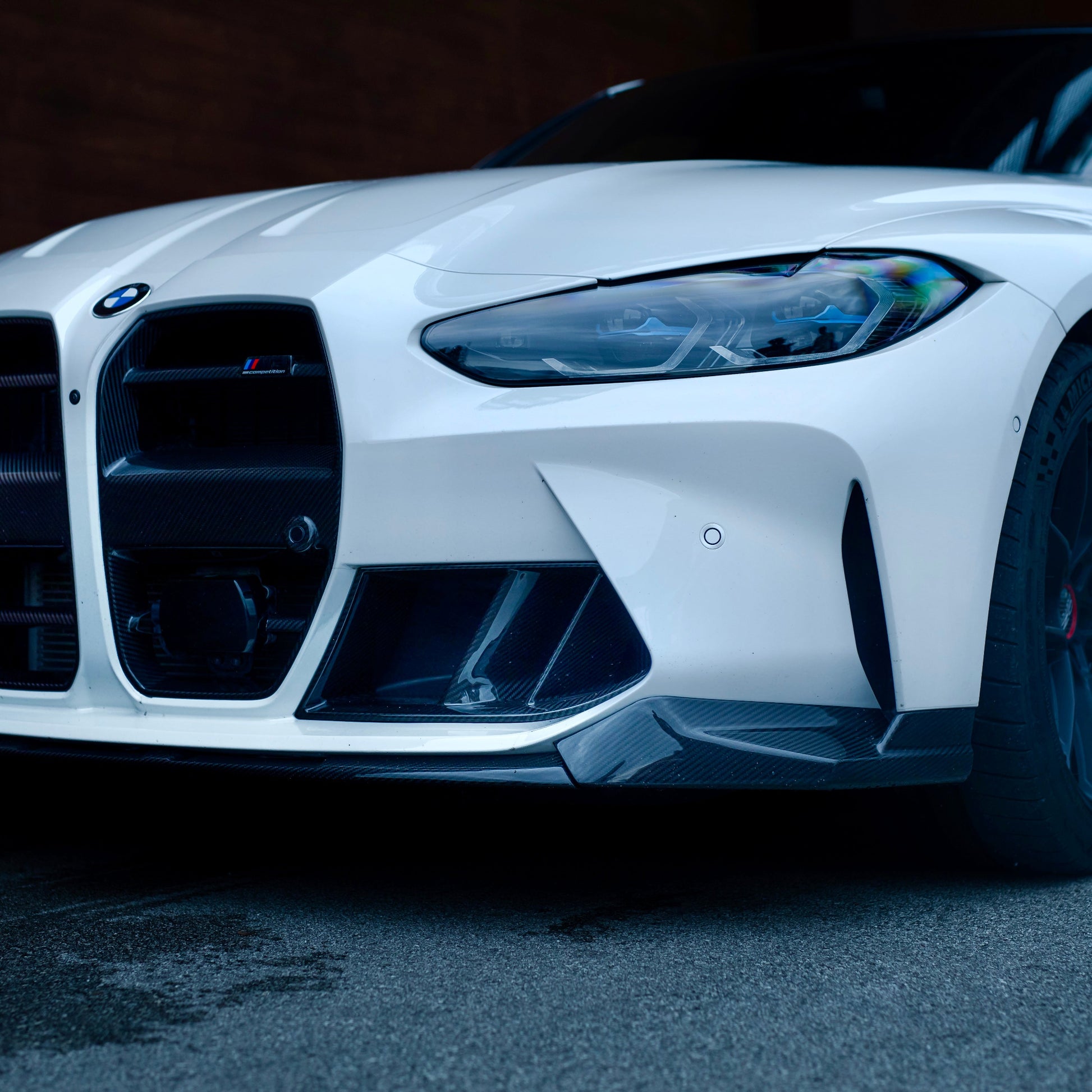 Front Lip in Carbon Fiber for BMW M3 G80 G81/M4 G82 G83 by RSI c6