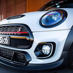Front Lip in Carbon Fiber - MINI F55 / F56 / F57 JCW Bumper - RSI c6