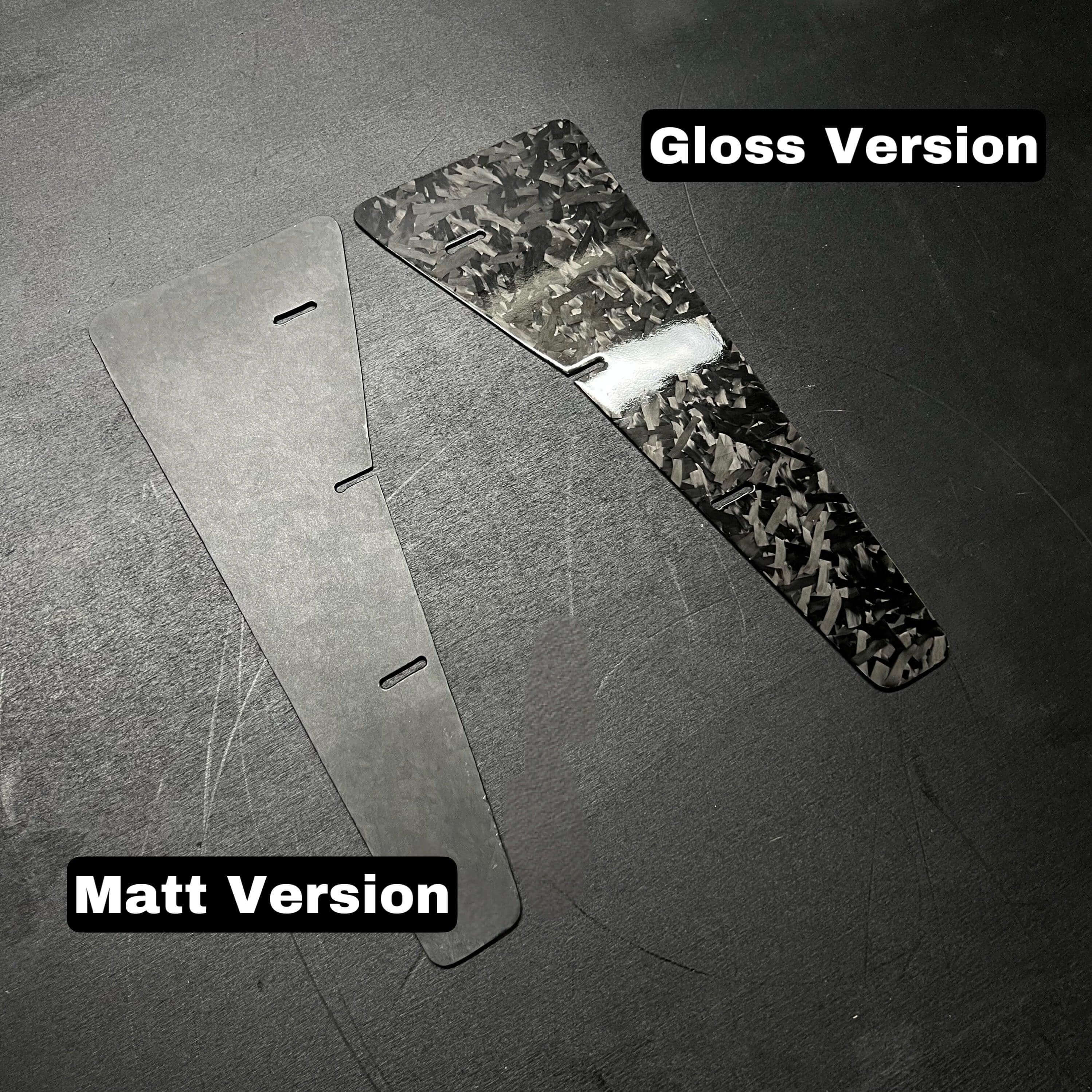 Front Mud Flaps in Forged Carbon Fiber - Toyota GR Yaris - RSI c6