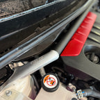 Front Strut Bar in Matt Carbon Fiber and alluminium for Toyota GR Yaris mk2 by RSI c6