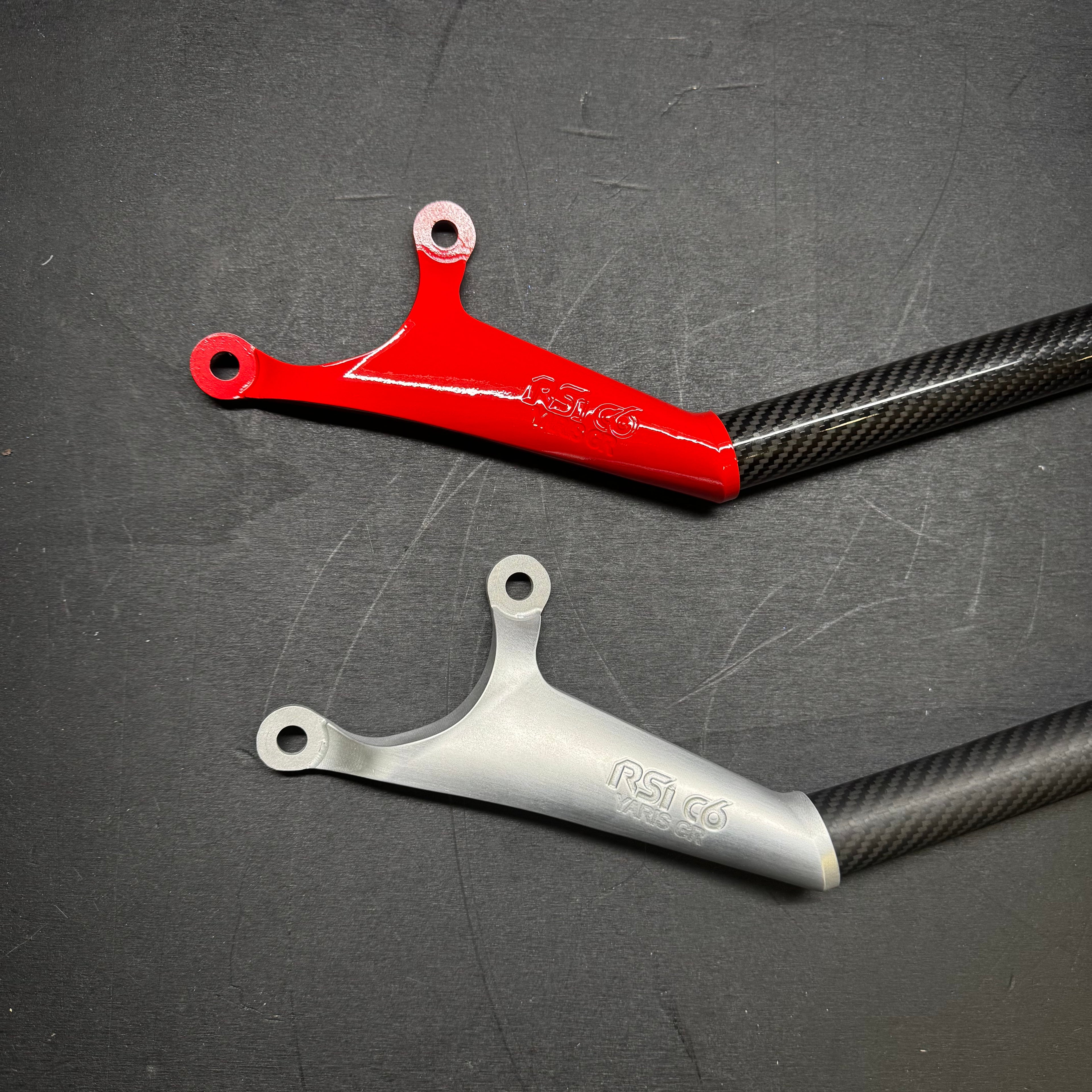 Front Strut Bar in Carbon Fiber for Toyota GR Yaris mk2 by RSI c6