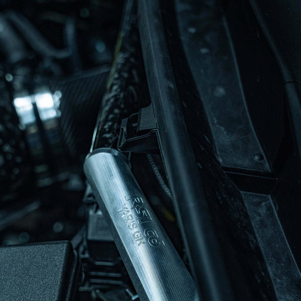 Front Strut Bar in Forged Carbon for Toyota GR Yaris mk2 by RSI c6