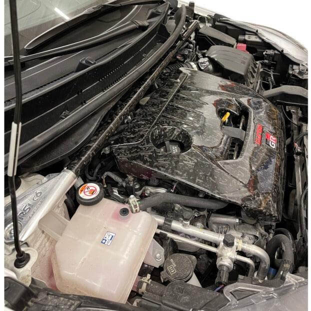Front Strut Bar in Forged Carbon - Toyota GR Yaris - RSI c6