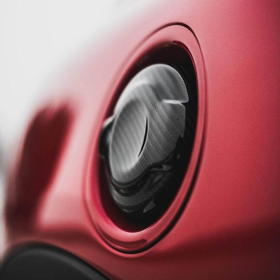 Fuel Cap in Carbon Fiber - MINI F55 / F56 / F57 / GP3 - RSI c6