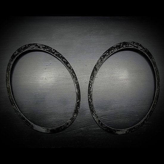 Head Light Trim in Forged Carbon - MINI R55 / R56 / R57 / R58 / R59 - RSI c6