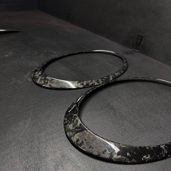 Head Light Trim in Forged Carbon - MINI R55 / R56 / R57 / R58 / R59 - RSI c6