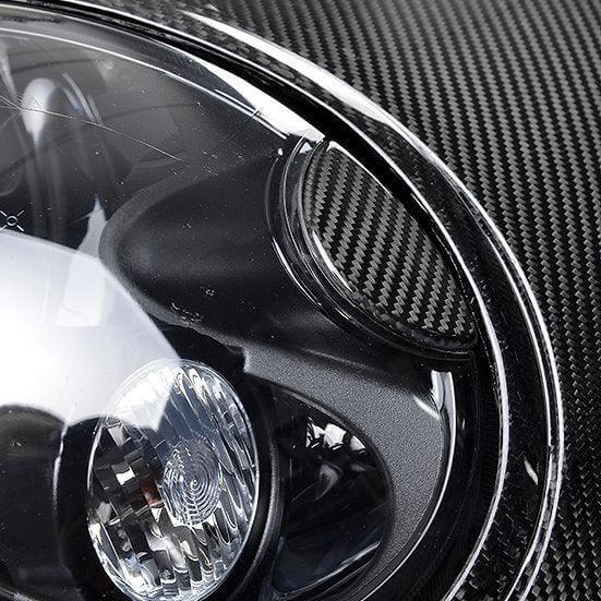 Head Light Washer Trim in Carbon Fiber - MINI R55 / R56 / R57 / R58 / R59 - RSI c6