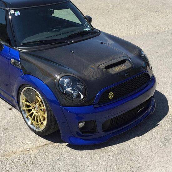 Mini R56 Larger Bonnet Intake Carbon Fiber Bonnet Hood for MINI R55/R56/R57/R58/R59 – RSI c6