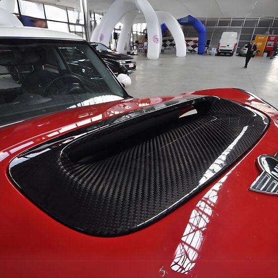 Hood Scoop in Carbon Fiber - MINI R55 / R56 / R57 / R58 / R59 - RSI c6