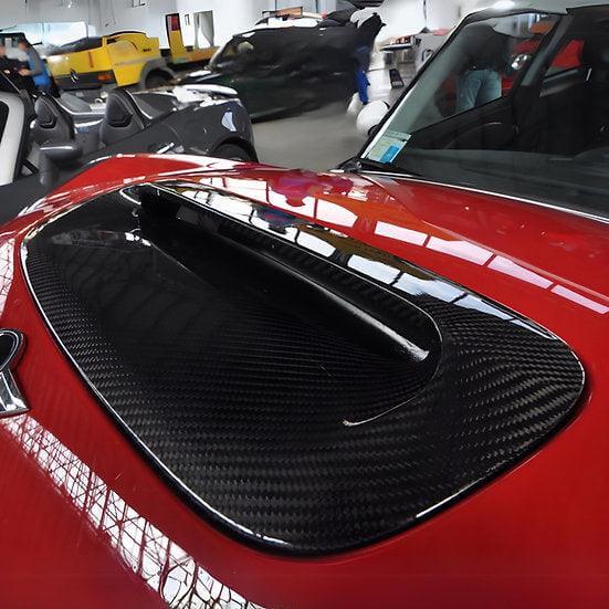 Hood Scoop in Carbon Fiber - MINI R55 / R56 / R57 / R58 / R59 - RSI c6