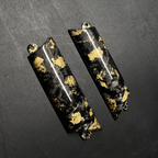 Internal Door Handles in forged carbon with gold leaf for MINI R55/R56/R57/R58 by RSI c6