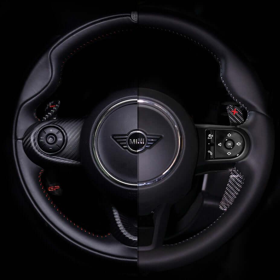 Magnetic Paddle Shift in Carbon Fiber/Forged Carbon - MINI F55/F56/F57/F60/GP3 - RSI c6