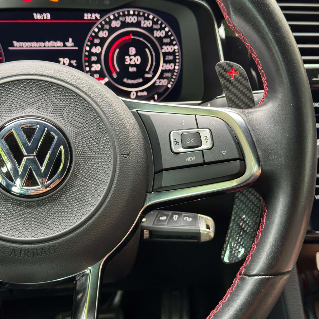Magnetic Paddle Shift in Carbon Fiber/Forged Carbon for VOLKSWAGEN GOLF 7 / 7.5 by RSI c6