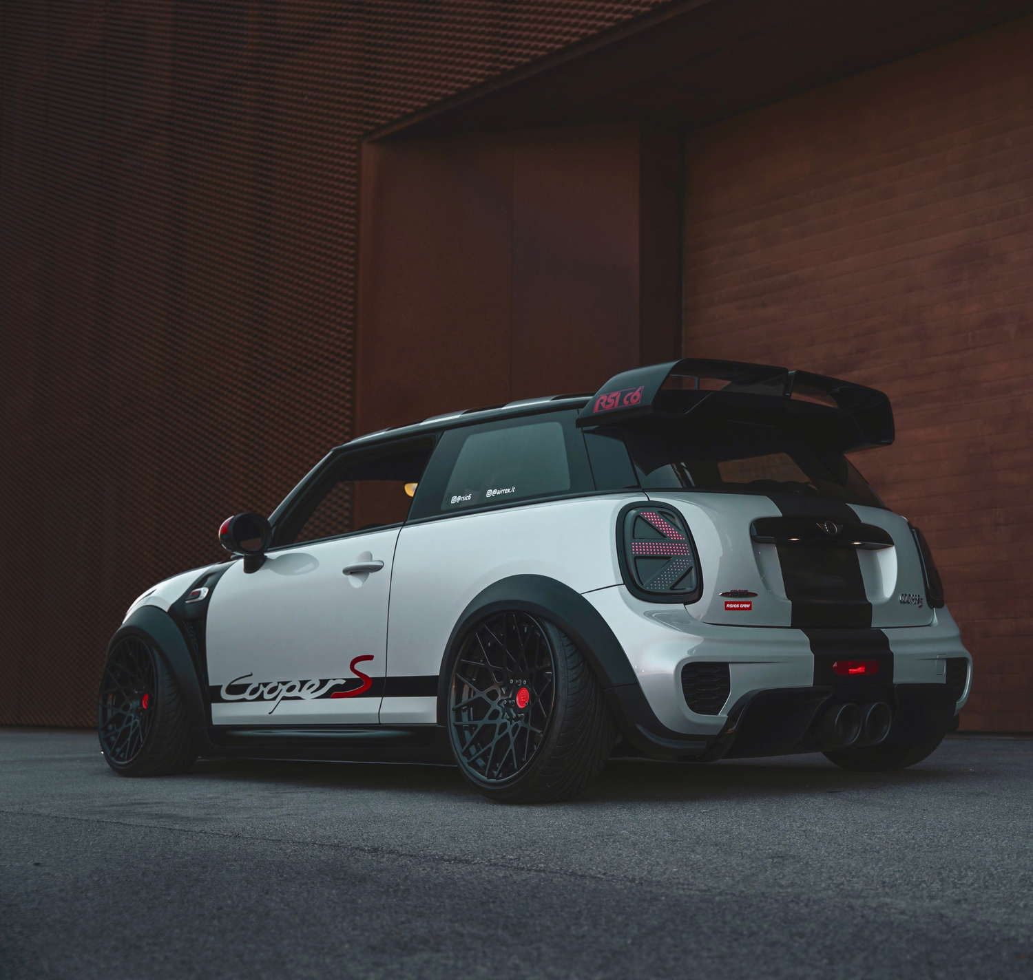 Carbon Fiber Body kit for MINI F56 by RSI c6