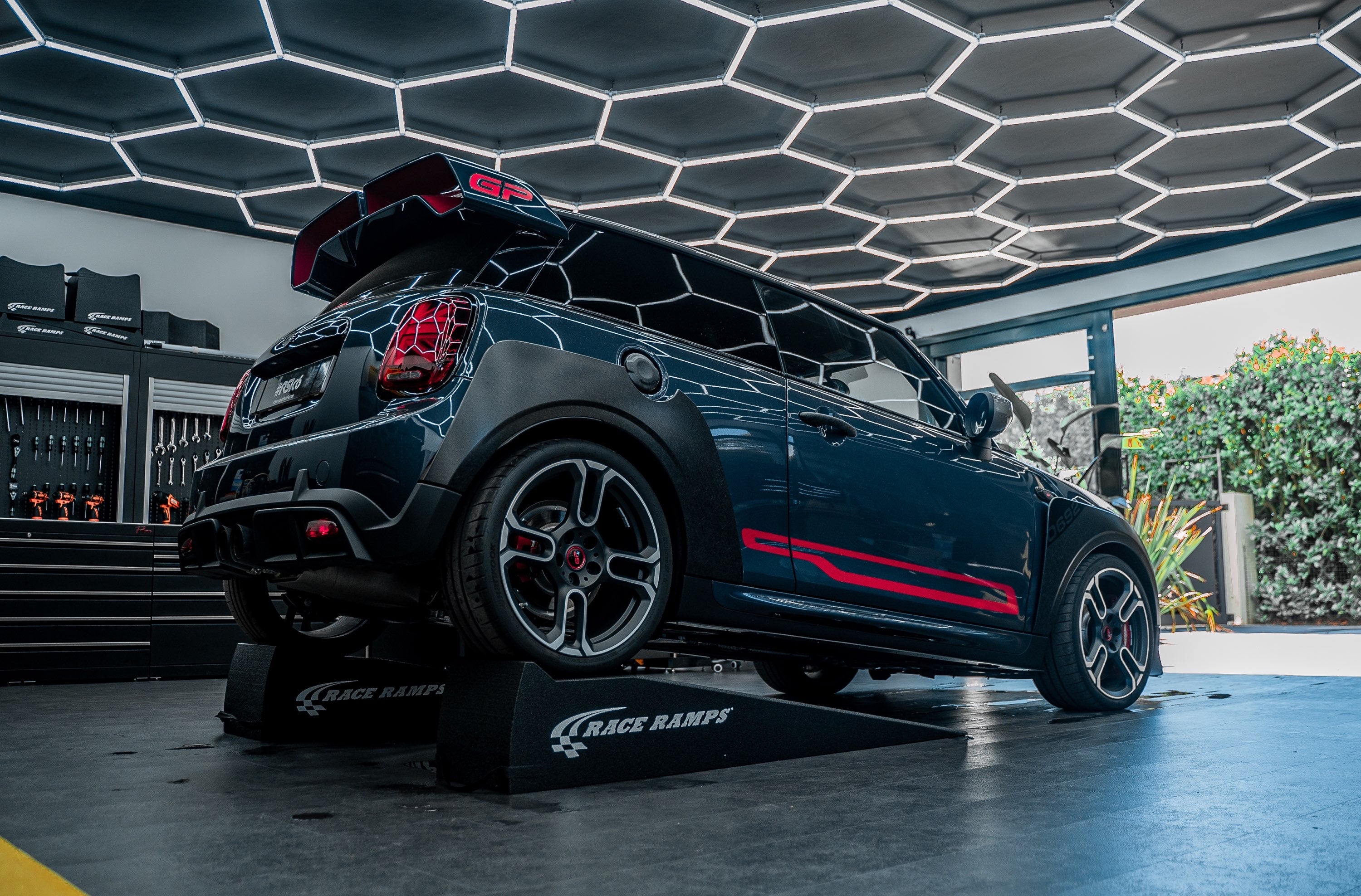 MINI GP3 with forged carbon fiber body kit by RSI c6