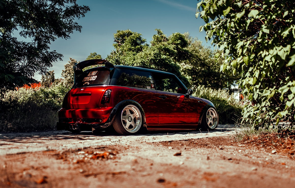 MINI R50 R53 unpainted carbon fiber body kits by RSI c6