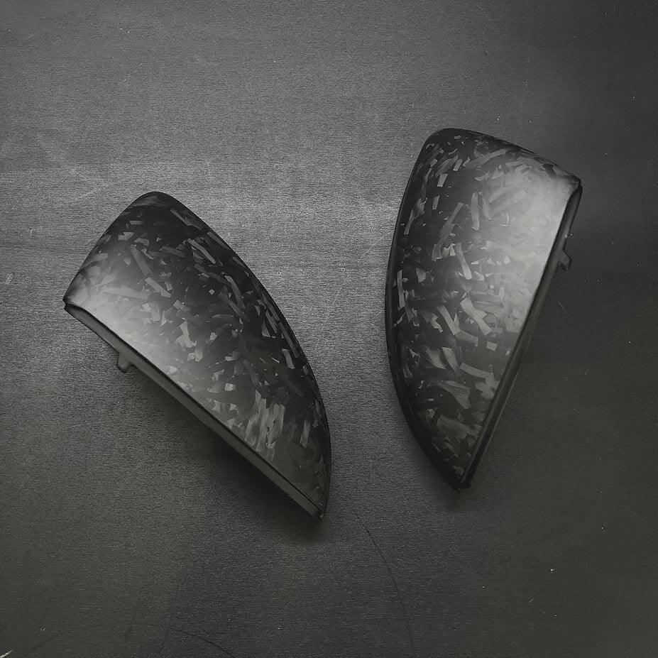 Side Mirror Caps in Forged Carbon Fiber - AUDI TT / TTS / TT RS 8S Mk3 - RSI c6