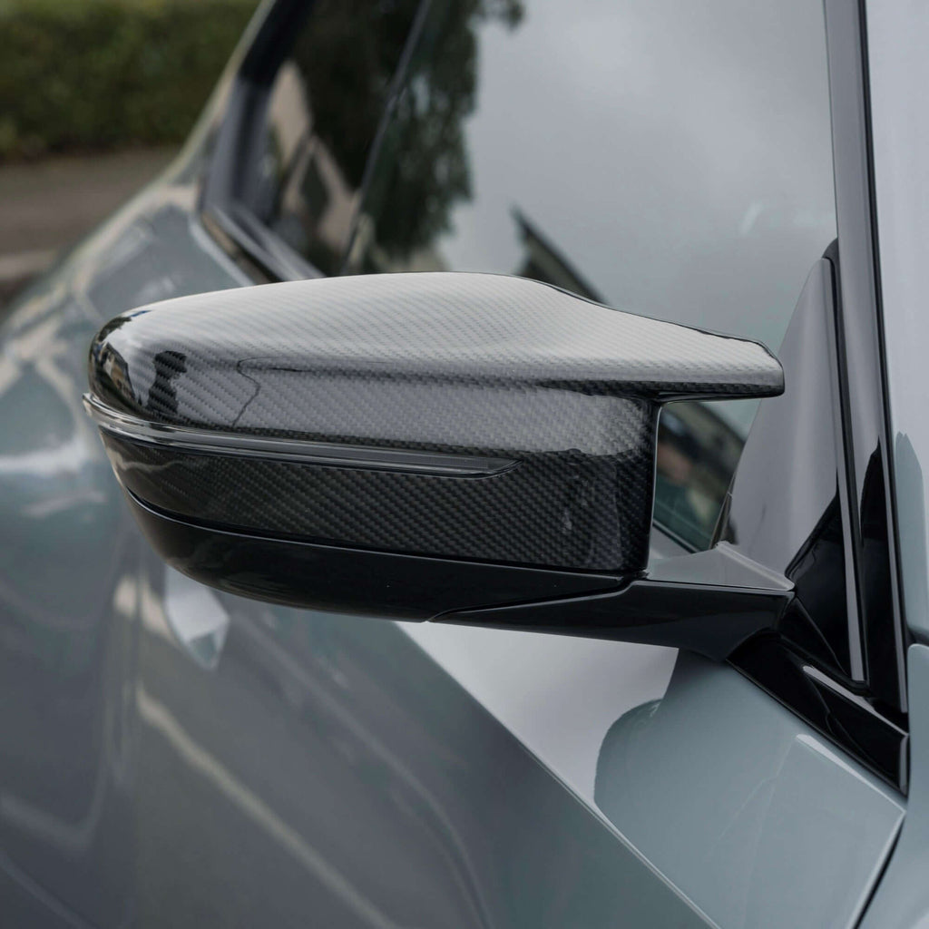 Side Mirror Caps in Carbon Fiber - BMW M2 G87 - RSI c6