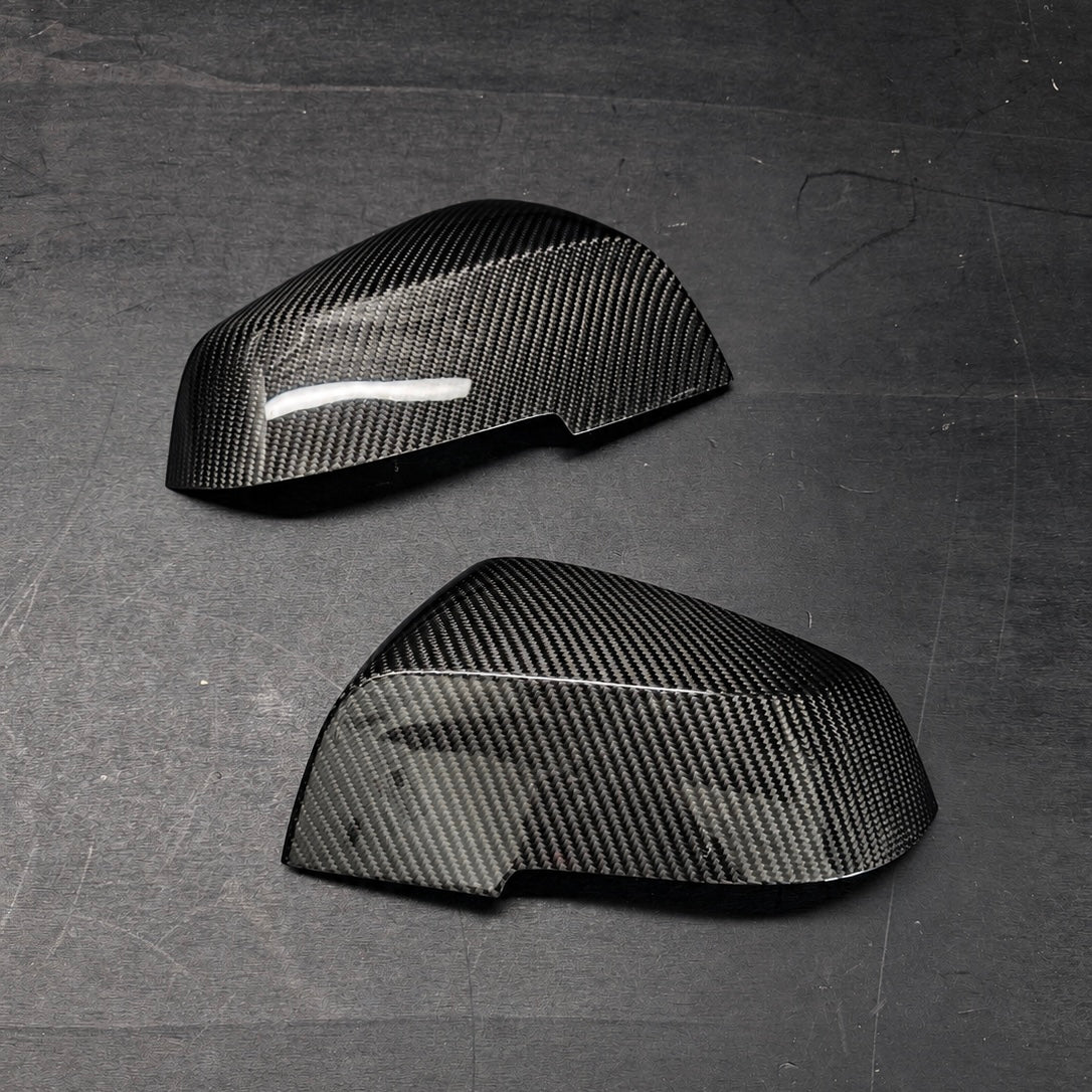 Side Mirror Caps in Carbon Fiber for BMW F87 M2 by RSI c6